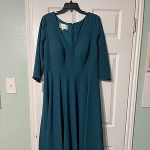 Azazie Nassif mother of the bride dress in peacock nwt